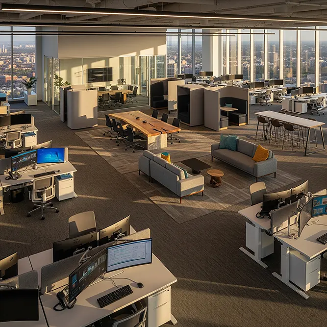 Corporate office interior design